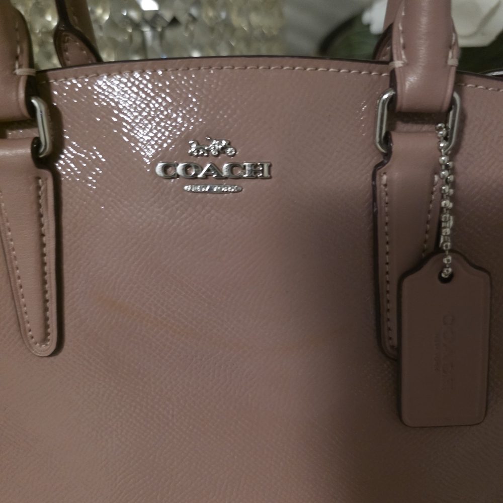 Coach Blush Pink Satchel - Picture 4 of 6